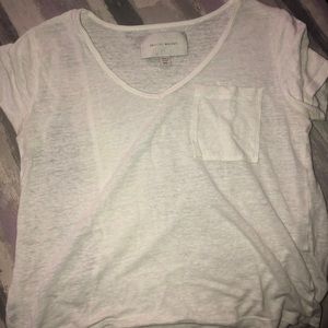 WHITE BROCHU WALKER POCKET TEE